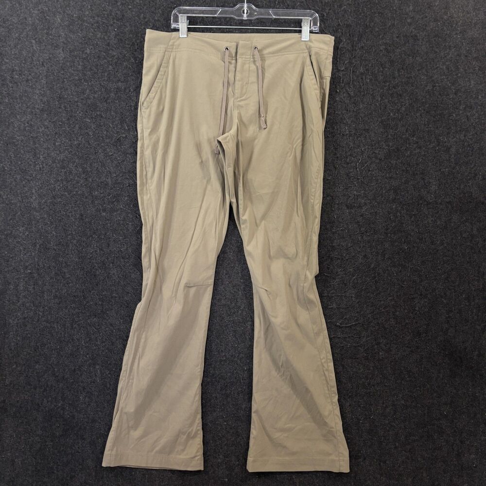 Columbia Anytime Outdoor Pants Women's 12 Khaki Omni-Shield Hiking Khakis
